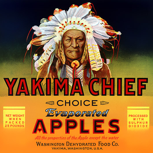 yakima_chief_crate_label_00 Yakima Chief Evaporated Apples, circa 1940